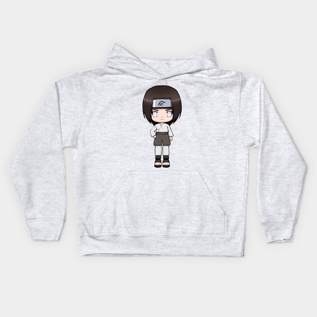 Chibi Neji Kids Hoodie by Pearls-Pavilion